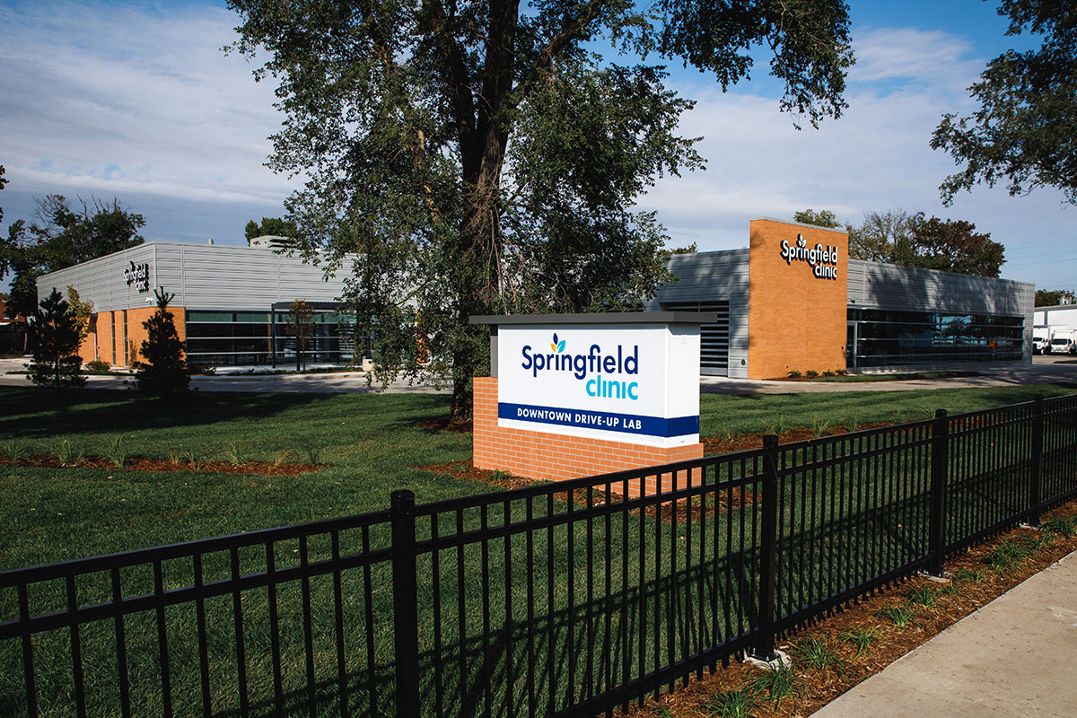 Springfield Clinic Downtown Drive-Up Lab is a state-of-the-art facility in Springfield, Illinois.